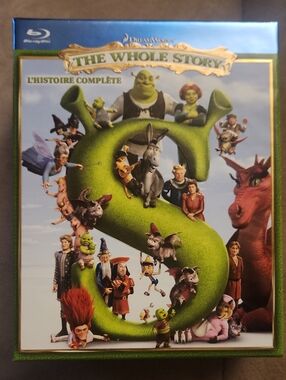 Shrek The Whole Story ..4 Bluray ...